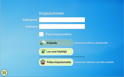 EkapeliAlku_Kirjautumisruutu